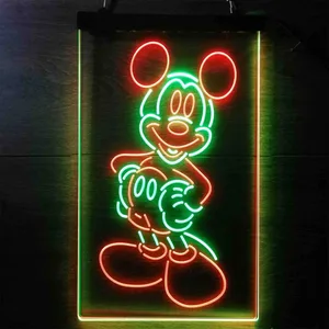 Mickey Mouse Mickey Neon-Like LED Sign