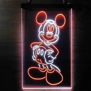 Mickey Mouse Mickey Neon-Like LED Sign