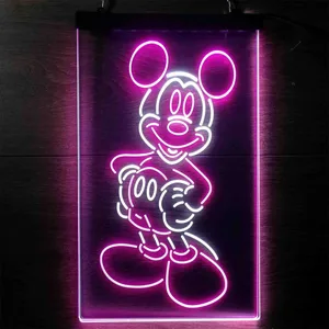 Mickey Mouse Mickey Neon-Like LED Sign