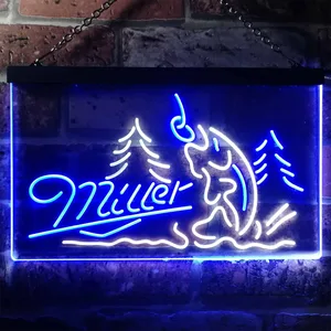 Miller Fish Neon-Like LED Sign