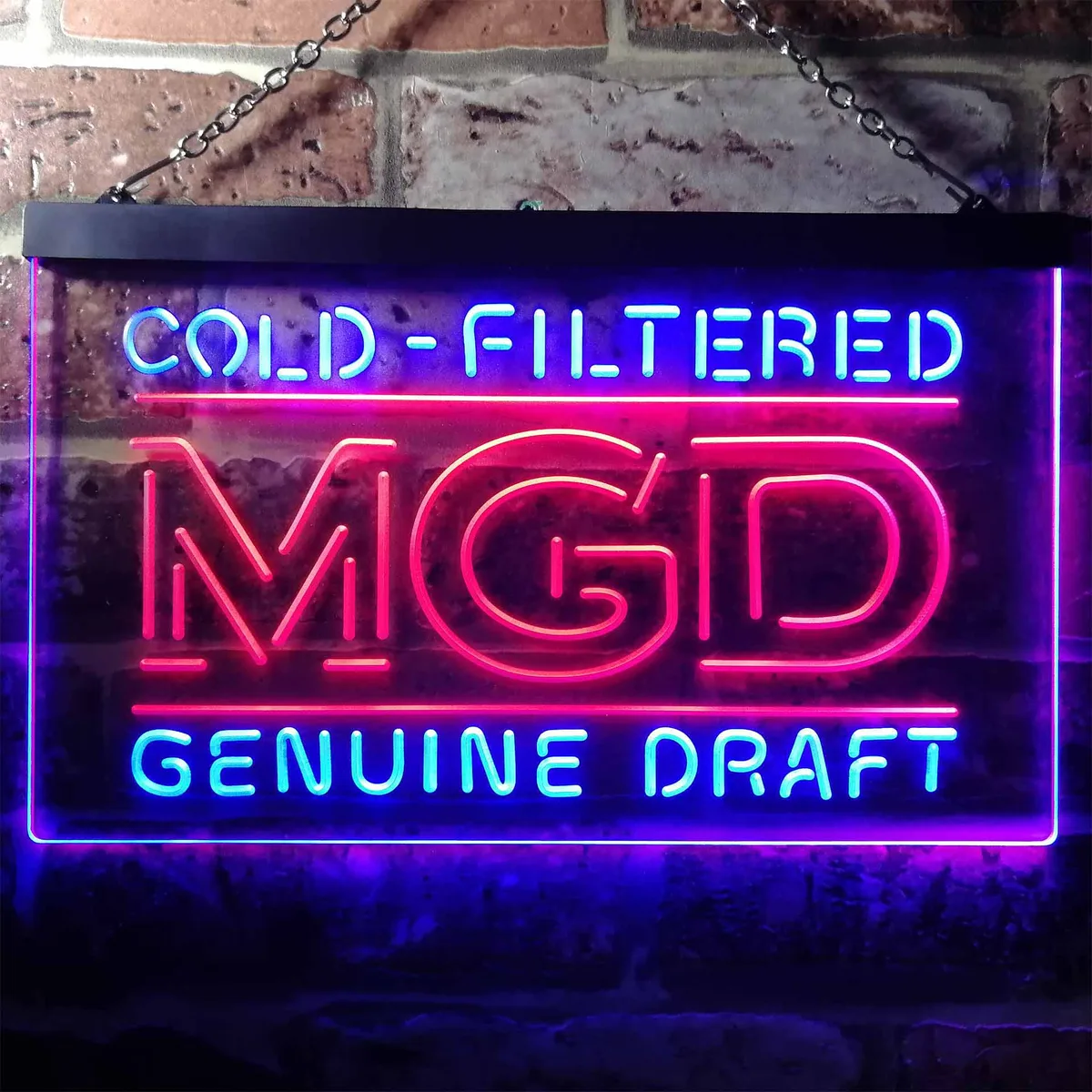 Miller Genuine Draft - Banner 1 Neon-Like LED Sign