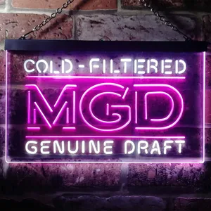 Miller Genuine Draft - Banner 1 Neon-Like LED Sign