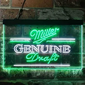 Miller Genuine Draft Neon-Like LED Sign