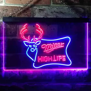 Miller High Life 2 Neon-Like LED Sign