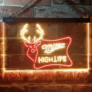 Miller High Life 2 Neon-Like LED Sign