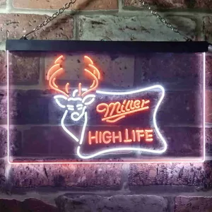 Miller High Life 2 Neon-Like LED Sign