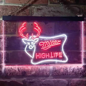 Miller High Life 2 Neon-Like LED Sign