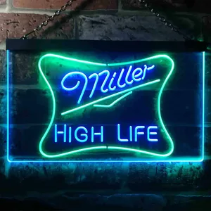 Miller High Life 3 Neon-Like LED Sign