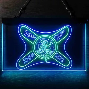 Miller High Life 5 Neon-Like LED Sign