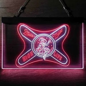 Miller High Life 5 Neon-Like LED Sign