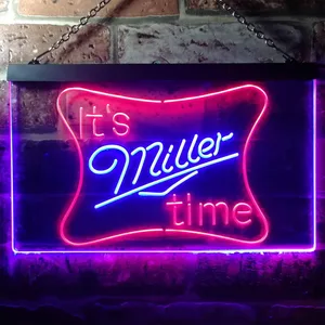 Miller It's Miller Time Neon-Like LED Sign