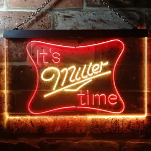 Miller It's Miller Time Neon-Like LED Sign