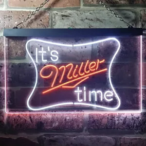 Miller It's Miller Time Neon-Like LED Sign