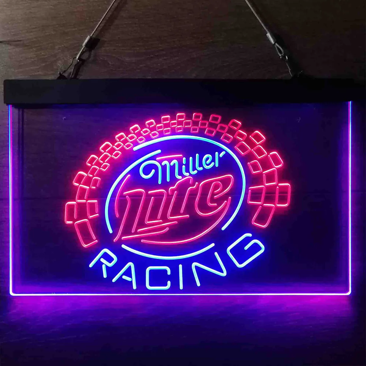 Miller Light Racing Neon-Like LED Sign