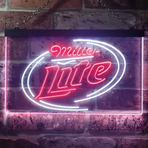 Miller Lite 2 Neon-Like LED Sign