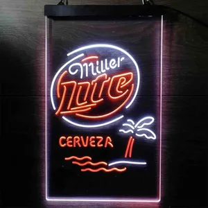 Miller Lite Cerveza Neon-Like LED Sign