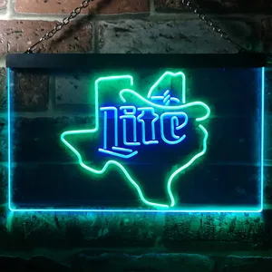 Miller Lite - Cowboy Neon-Like LED Sign
