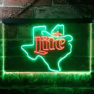 Miller Lite - Cowboy Neon-Like LED Sign