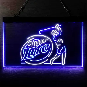 Miller Lite Golf Neon-Like LED Sign