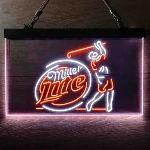 Miller Lite Golf Neon-Like LED Sign
