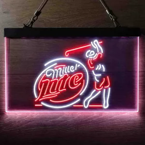 Miller Lite Golf Neon-Like LED Sign