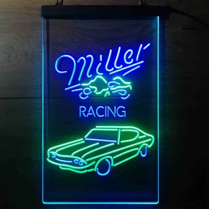 Miller Racing Neon-Like LED Sign