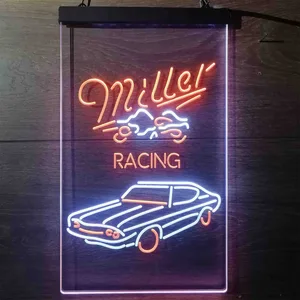 Miller Racing Neon-Like LED Sign