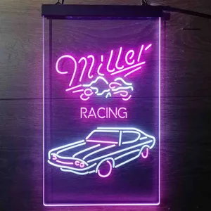 Miller Racing Neon-Like LED Sign