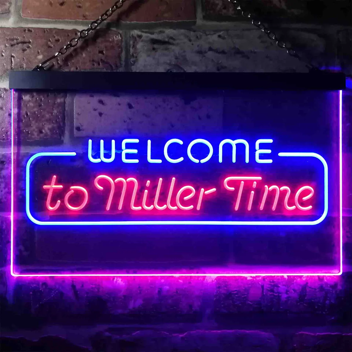Miller Welcome Neon-Like LED Sign