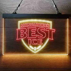 Milwaukee's Best Ice Vintage Logo Neon-Like LED Sign