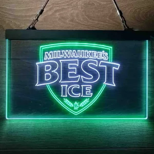 Milwaukee's Best Ice Vintage Logo Neon-Like LED Sign