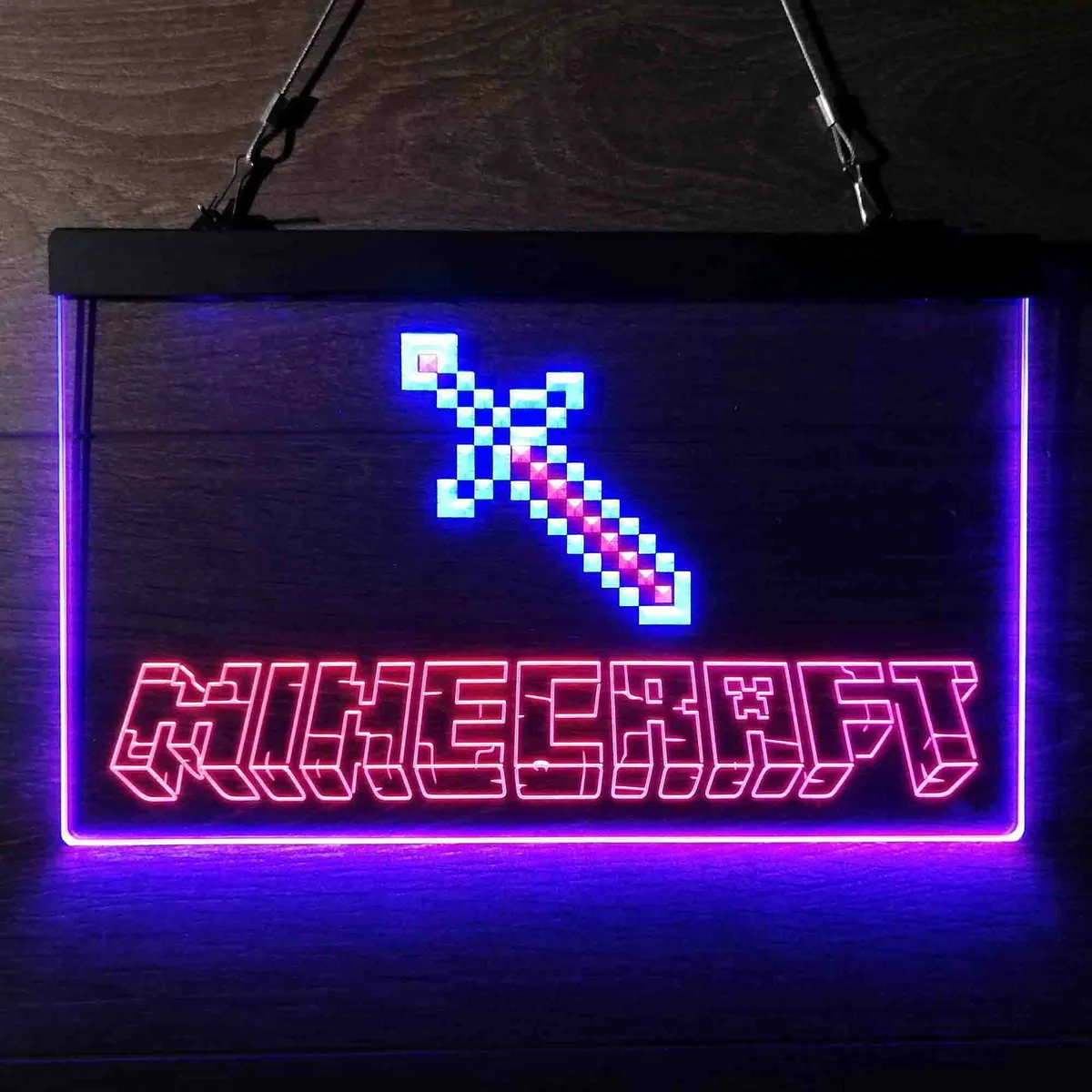 Minecraft Sword Neon-Like LED Sign