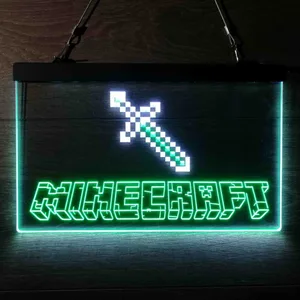 Minecraft Sword Neon-Like LED Sign
