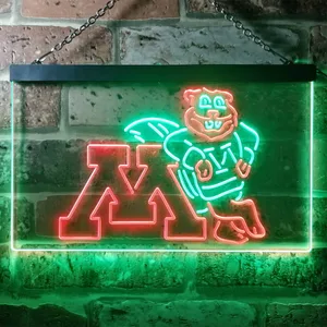 Minnesota Golden Gophers Logo Neon-Like LED Sign