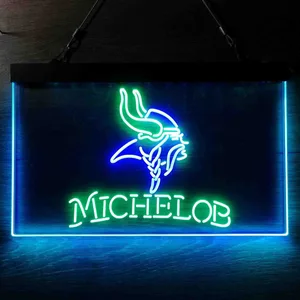 Minnesota Vikings Michelob Neon-Like LED Sign