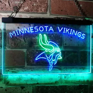 Minnesota Vikings Neon-Like LED Sign