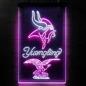 Minnesota Vikings Yuengling Neon-Like LED Sign