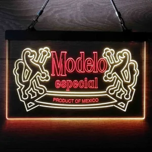 Modelo Especial Product of Mexico Neon-Like LED Sign