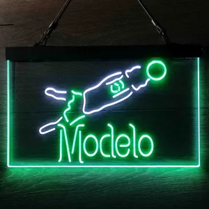 Modelo Soccer Goalie Neon-Like LED Sign