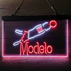 Modelo Soccer Goalie Neon-Like LED Sign