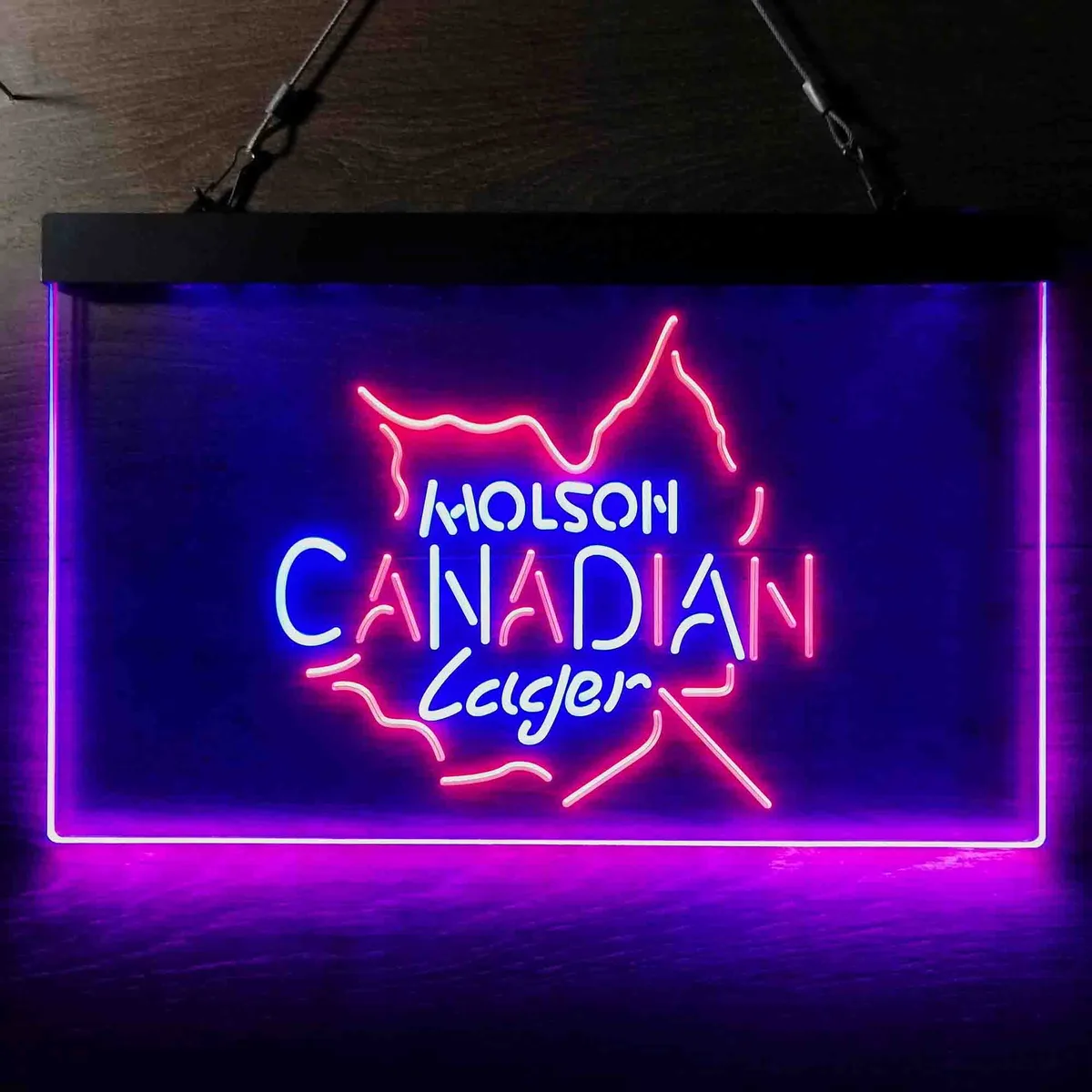 Molson Canadian Lager Neon-Like LED Sign