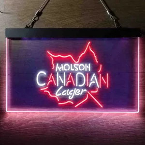 Molson Canadian Lager Neon-Like LED Sign