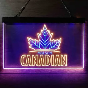 Molson Canadian Logo Neon-Like LED Sign