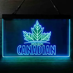 Molson Canadian Logo Neon-Like LED Sign