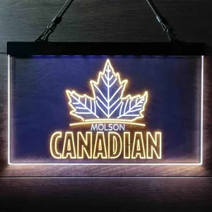 Molson Canadian Logo Neon-Like LED Sign