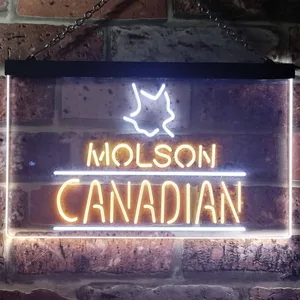 Molson Maple 2 Neon-Like LED Sign
