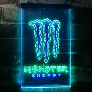 Monster Energy Logo 1  Neon-Like LED Sign