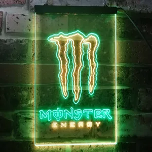 Monster Energy Logo 1  Neon-Like LED Sign