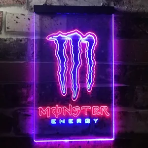Monster Energy Logo 1  Neon-Like LED Sign