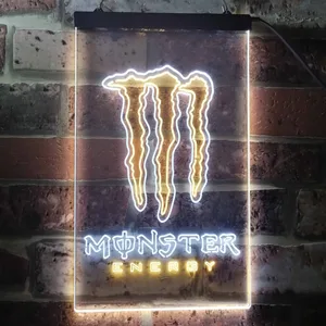 Monster Energy Logo 1  Neon-Like LED Sign